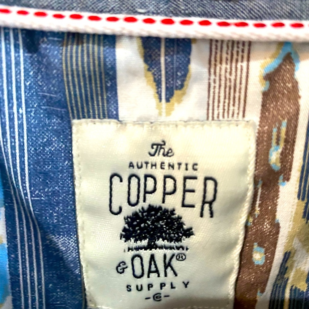 Mens S/S shirt. Too small for me. Looks great pressed. No defects or tears.